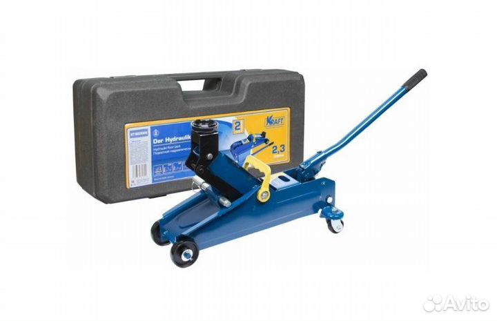 Домкрат гидр. подкатной 2,3т (135-350мм)