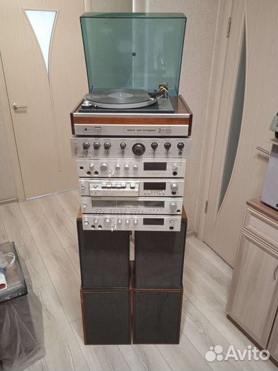 Эпу Вега 106 Cтерео+Музцентр+Колонки Вега 15AC-404