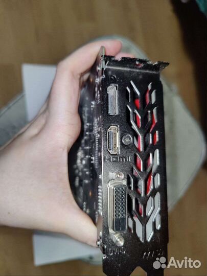 Видеокарта gtx 1050 ti msi