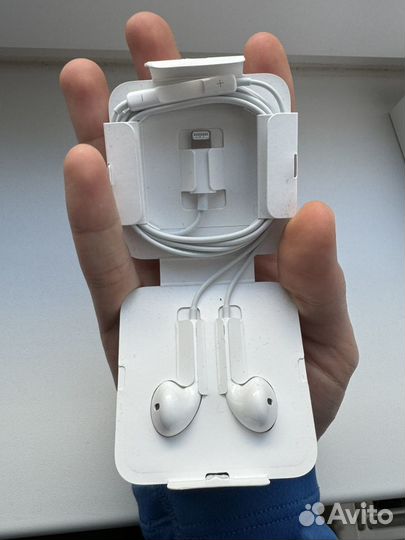 Earpods lightning / переходник jack 3.5