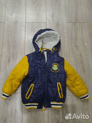 Куртка детская демисезонная 104 для мальчика