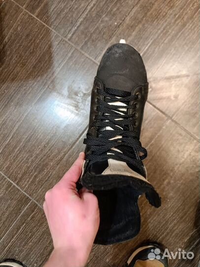 Коньки хоккейные советские