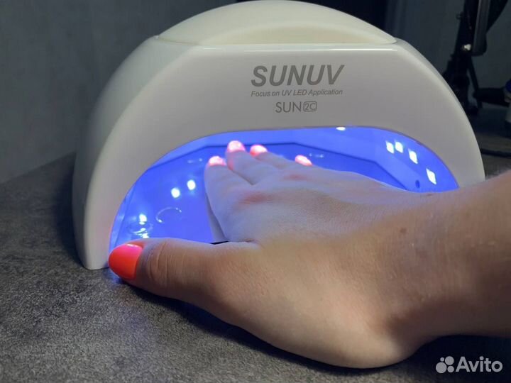 Лампа для гель-лака, лампа настольная, подставка