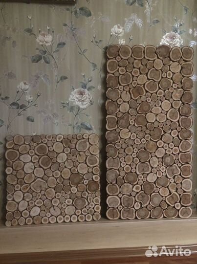 Панно из можжевельника