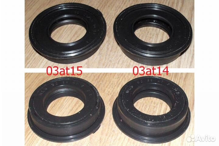 Сальник бака 30x53/60x10/13 'WLK' (двойной) 03AT15