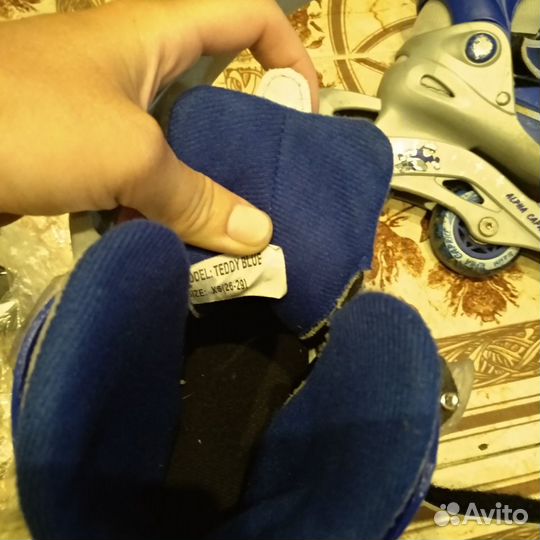 Коньки и ролики 2 в 1 детские 26-29