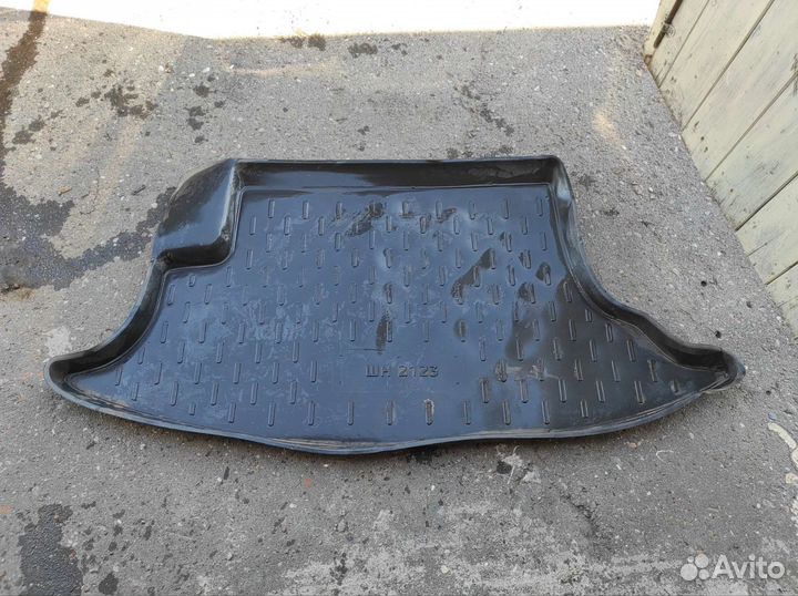 Коврик в багажник niva chevrolet