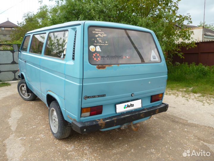 Volkswagen Transporter 1.9 МТ, 1985, 277 877 км