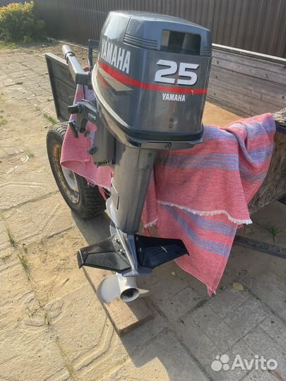 Yamaha 25. комплект лодка, мотор, прицеп