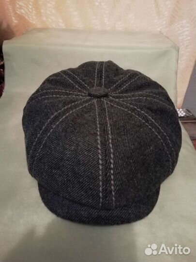 Кепка газетчика саржевая джинсовая