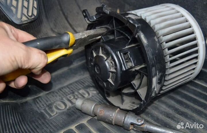 Ремонт моторчика печки