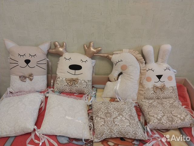 Бортики в кроватку