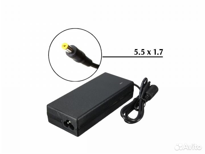 Зарядка ноутбука Acer 19V 2.15A 40W (5.5x1.7) AC-N