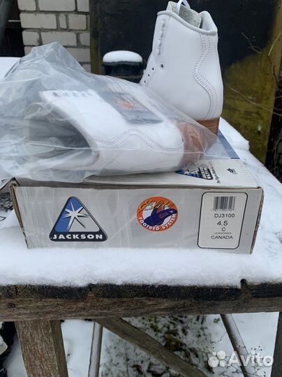 Коньки jackson новые