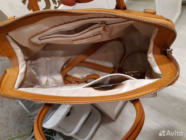 Сумка женская натуральная кожа domani