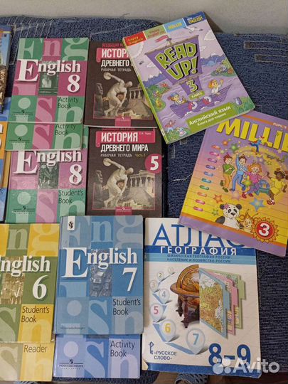 Учебники 1-11 класс все предметы