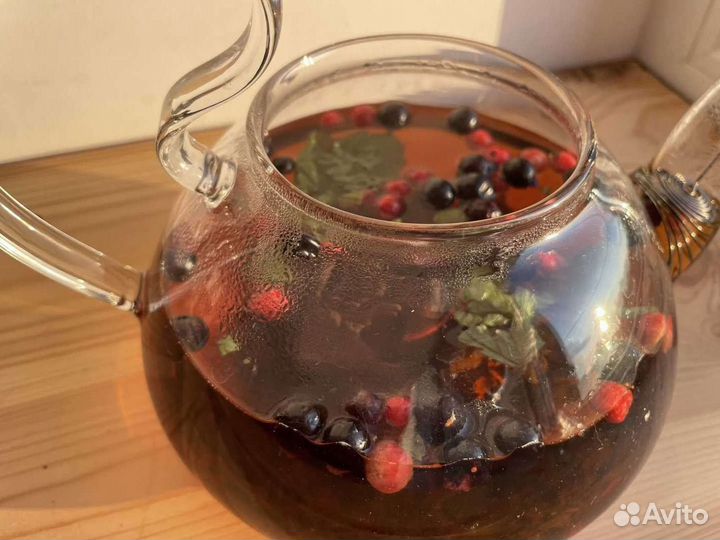 Иван чай и смородина, травяной чай