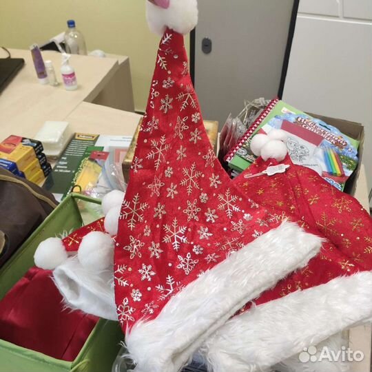 Колпак новогодний