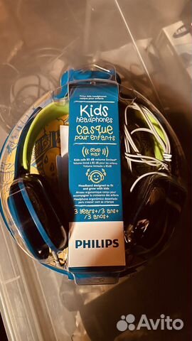 Детские наушники philips