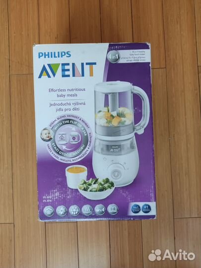 Пароварка блендер philips avent 4 в 1