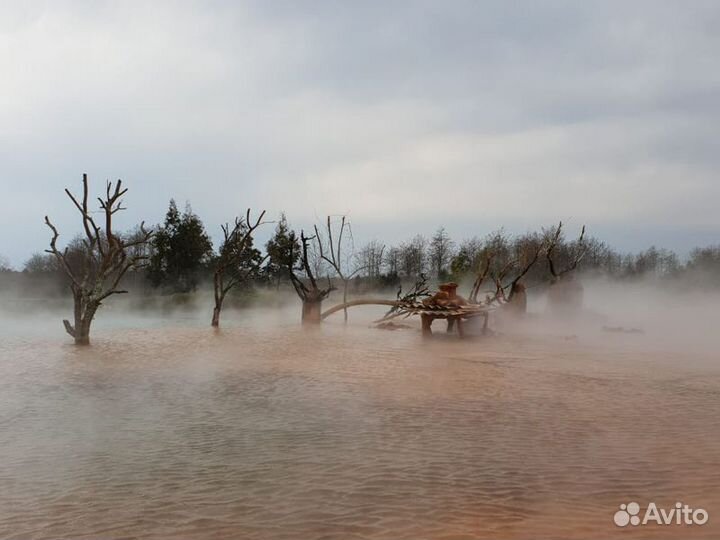 Кындык - термальный, горячии источник