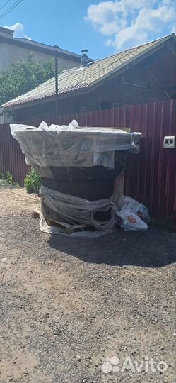 Банный чан с печкой