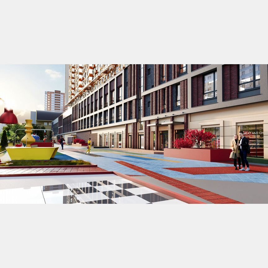 1-к. апартаменты, 28,7 м², 4/28 эт.