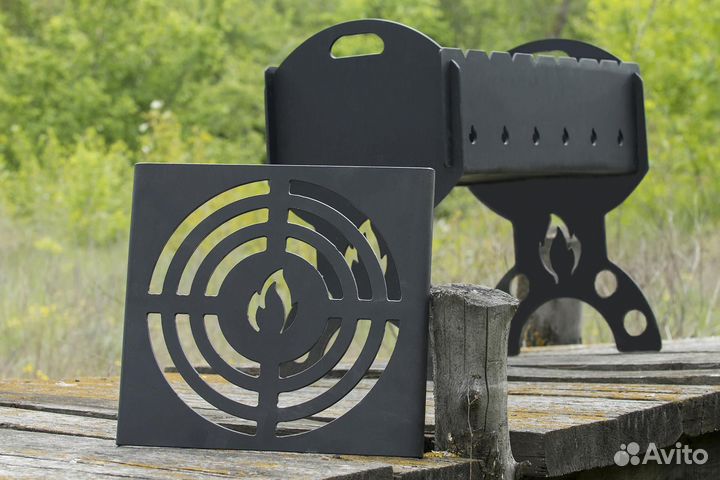 Мангал разборный