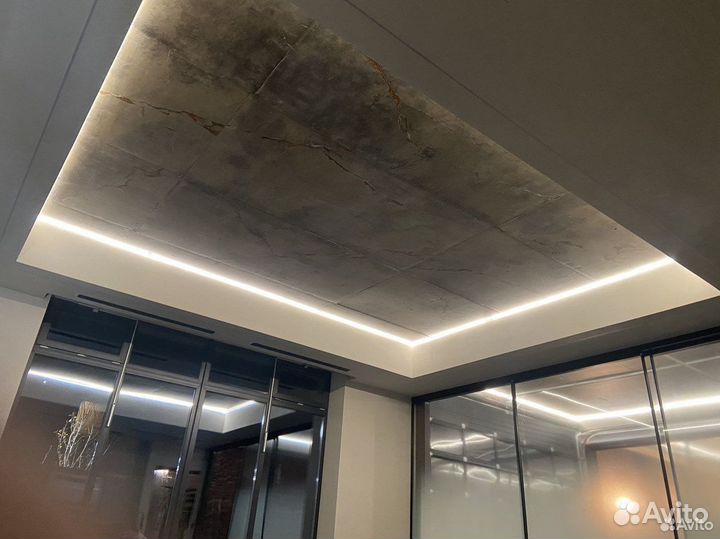 Установка светодиодного освещения