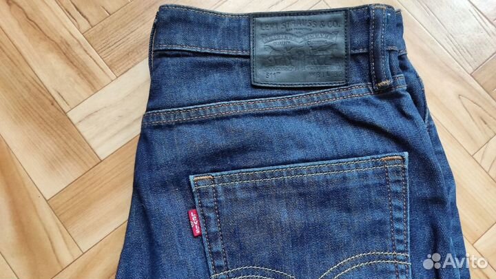 Джинсы Levis Reflective Commuter Selvedge Denim