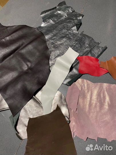 Лоскуты натуральной кожи