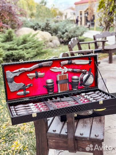 Шашлычный набор с гравировкой