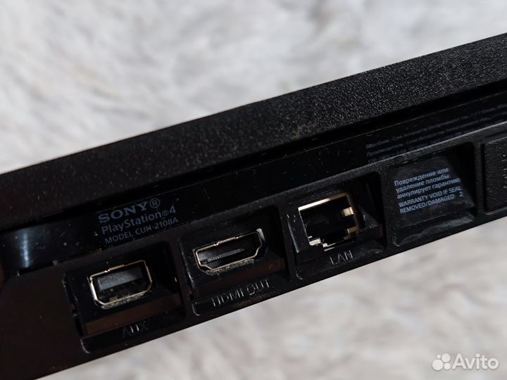 PS4 Slim 500Gb + более 60 игр. Отличное сост-е