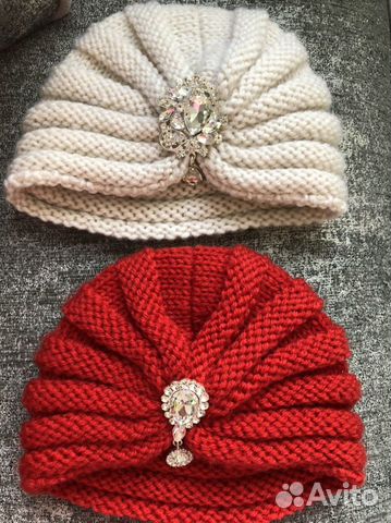 Шапка тюрбан детская