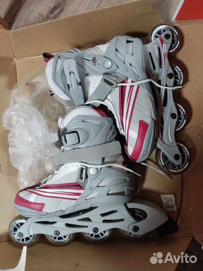 Новые роликовые коньки, женские 37-38 размер
