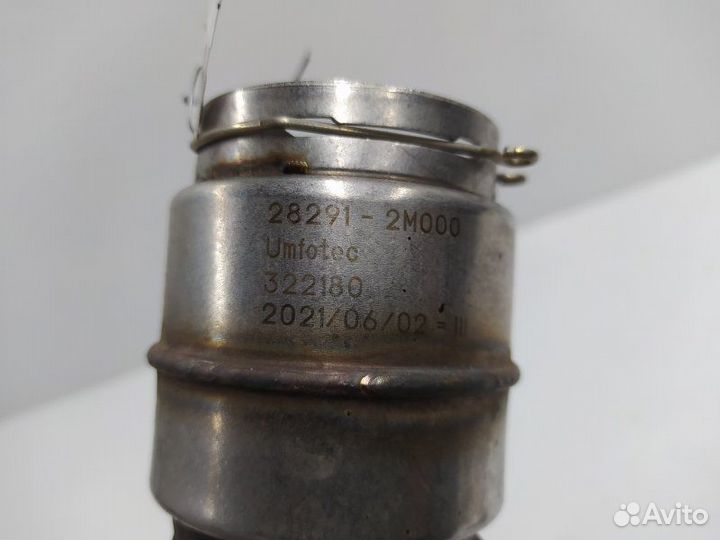 Б/У Б/У Патрубок турбины 282912M000 Hyundai-KIA