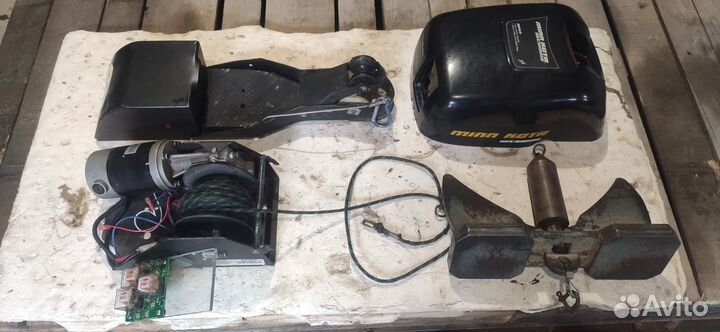 Якорная лебедка minn kota 40