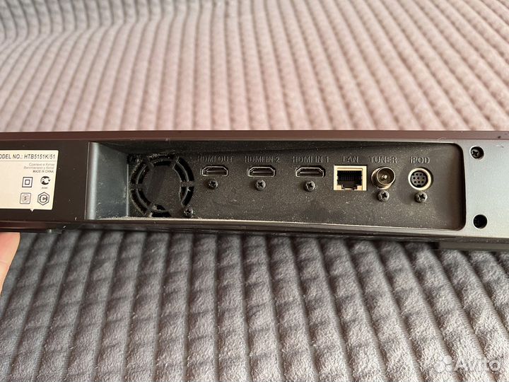 Саунд бар philips htb5151k/51/blueray/dvd/smart tv