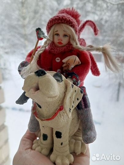 Ватная кукла