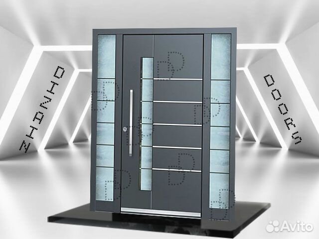 Парадная металлическая дверь с терморазрывом