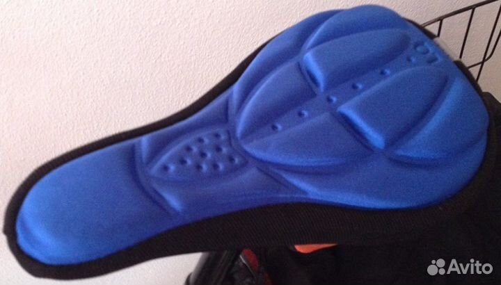 Мягкая гелевая накладка на сиденье велосипеда