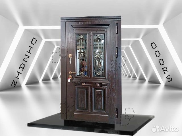 Парадная входная дверь с терморазрывом для дома