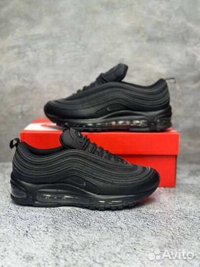 Кроссовки Nike Air max 97 Женские (Черные)