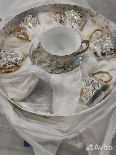 Сервиз чайный фарфор 6 персон