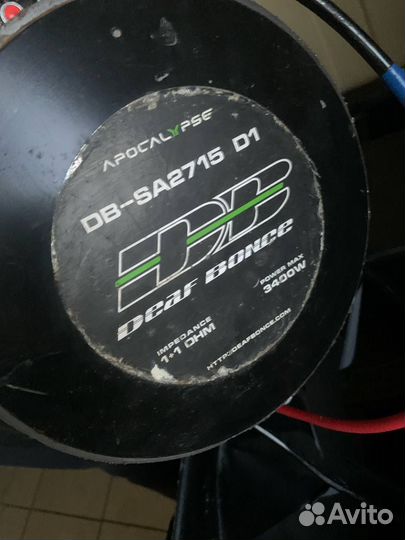 Сабвуфер 15 и усилитель