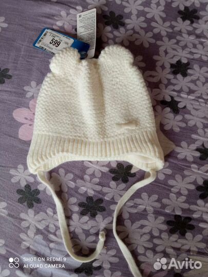 Шапка для девочки новая