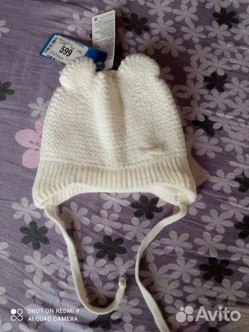 Шапка для девочки новая