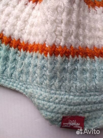 Шапка с ушками вязаная Spacecraft Индонезия