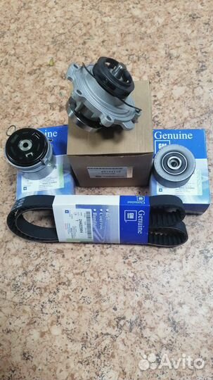 Комплект грм + помпа opel z18xer, z16xer,опель j