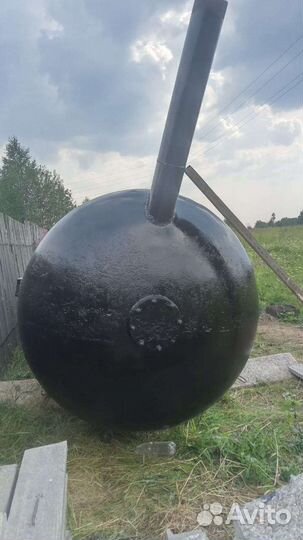 Бочка металлическая